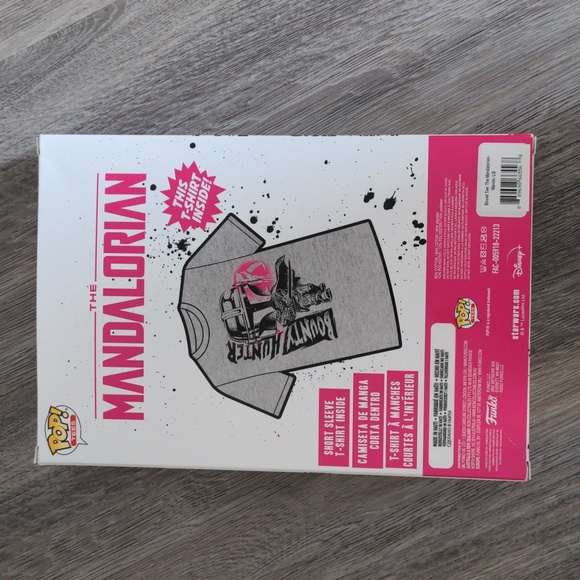 New Funko pop Mandalorian T-shirt - Picture 4 of 5
